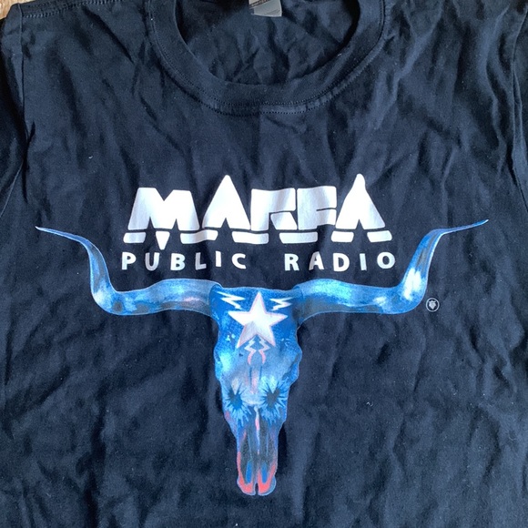 Marfa public radio tee small - Picture 2 of 5